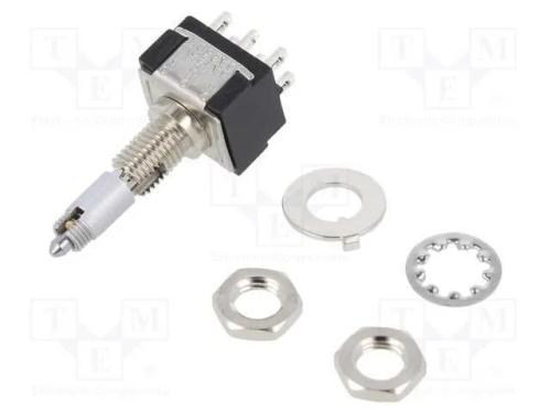 Interruptor: de alavanca, Pos: 3, DPDT, ON-ON-ON,.