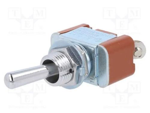 Interruptor: de alavanca, Pos: 2, SPST, ON-OFF, 1.