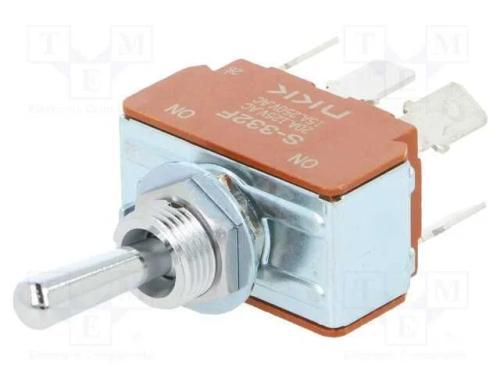 Interruptor: de alavanca, Pos: 2, DPDT, ON-ON, 15.