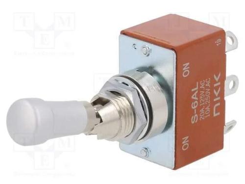 Interruptor: de alavanca, Pos: 2, DPDT, ON-ON, 10.