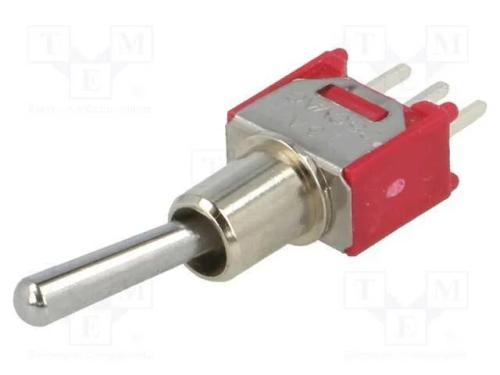 Interruptor: de alavanca, Pos: 3, SP3T, ON-OFF-ON.