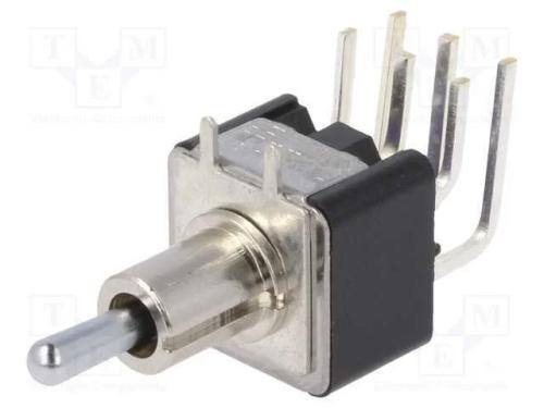 Interruptor: de alavanca, Pos: 3, DPDT, ON-OFF-ON.
