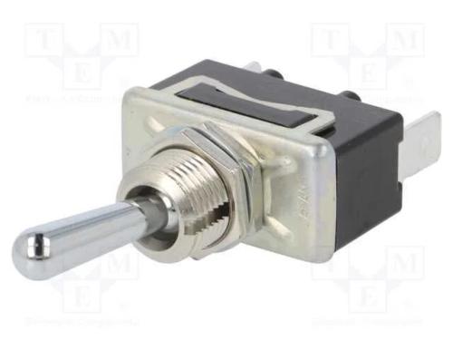Interruptor: de alavanca, Pos: 2, SPST-NO + SPST-.
