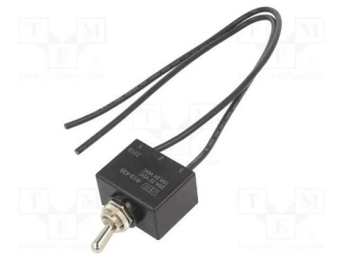 Interruptor: de alavanca, Pos: 2, SPST, ON-OFF, 2.