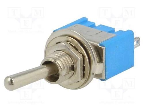 Interruptor: de alavanca, Pos: 3, SP3T, ON-OFF-ON.