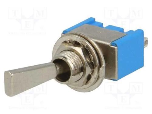 Interruptor: de alavanca, Pos: 2, SPDT, ON-ON, 3A.