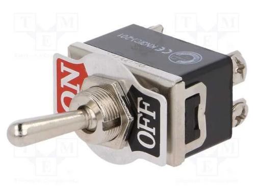 Interruptor: de alavanca, Pos: 2, DPST, ON-OFF, 1.