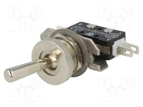 Interruptor: de alavanca, Pos: 2, SPST-NO + SPST-.