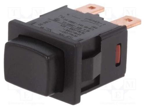 Interruptor: de Pressão, Pos: 2, Spst-No, 4a/250vac, 16a/250vac