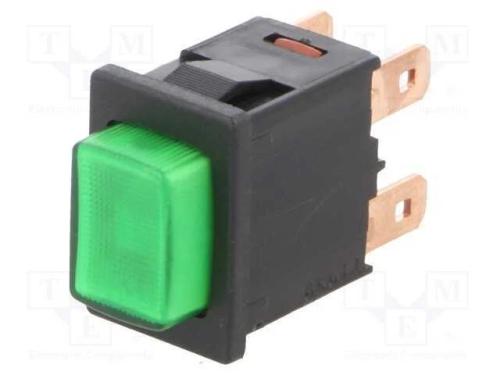 Interruptor: de Pressão, Pos: 2, Dpst, 12a/250vac, 16a/250vac, Ip40
