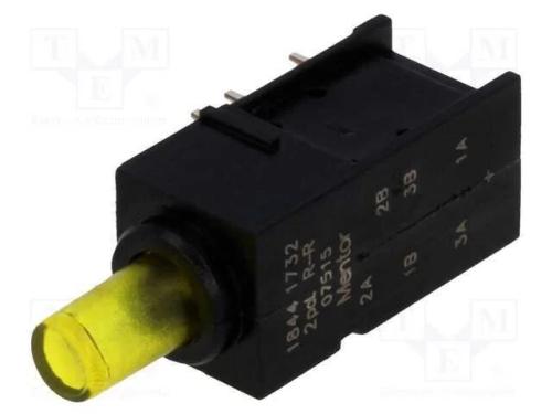 Interruptor: de Pressão, Pos: 2, Dpdt, 0,5a/60vac, 0,5a/60vdc, Tht