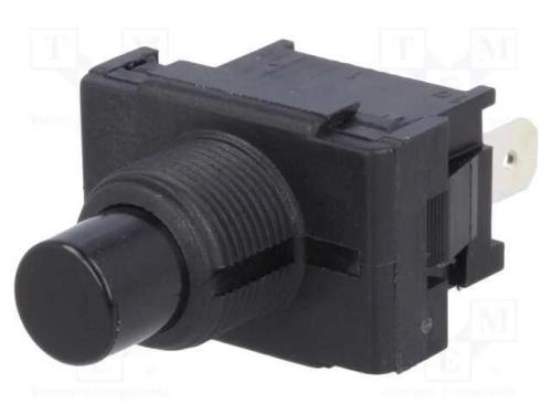 Interruptor: de Pressão, Pos: 2, Spdt, 6a/250vac, Off-(On), Ip40