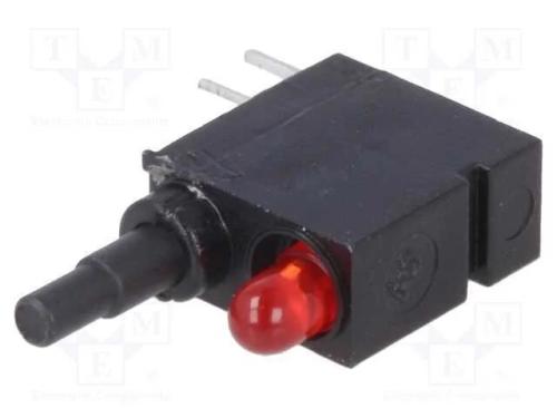 Interruptor: de Pressão, Pos: 2, Spdt, 0,5a/60vac, 0,5a/60vdc, Tht