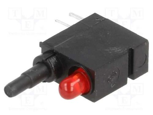 Interruptor: de Pressão, Pos: 2, Spdt, 0,5a/60vac, 0,5a/60vdc, Tht