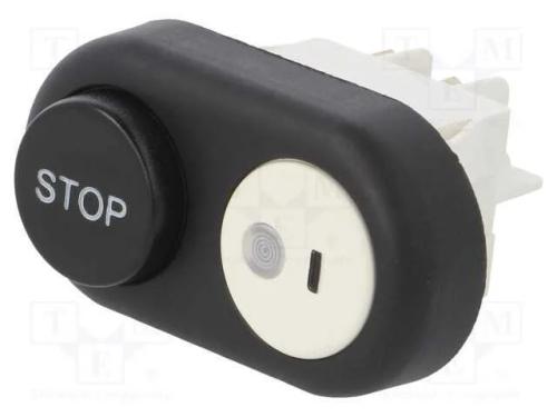 Interruptor: de Pressão, Pos: 2, Spst, 16a/250vac, Off-On, 22x30mm