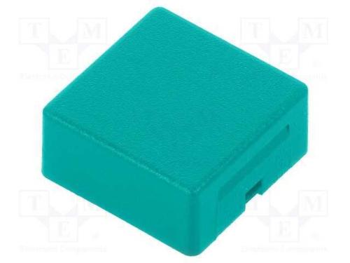 Tecla, Série Aml, Quadrada, 15x15mm, Verde, Aml