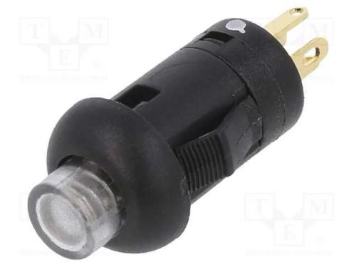Interruptor: de Pressão, Pos: 2, Spst-No, 0,1a/30vdc, Off-(On)