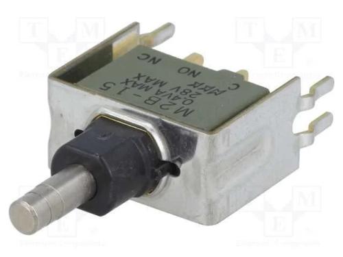 Interruptor: de Pressão, Pos: 2, Spdt, 1a/125vac, 1a/30vdc, On-(On)