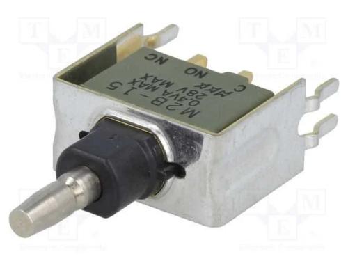 Interruptor: de Pressão, Pos: 2, Spdt, 1a/125vac, 1a/30vdc, On-(On)