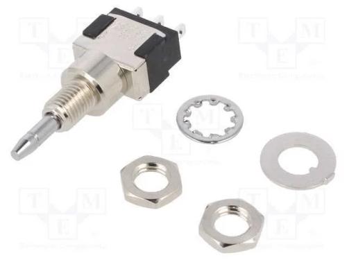 Interruptor: de Pressão, Pos: 2, Spdt, 6a/125vac, 6a/6vdc, On-On