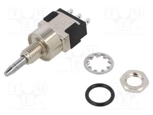 Interruptor: de Pressão, Pos: 2, Spdt, 6a/125vac, 6a/6vdc, On-(On)