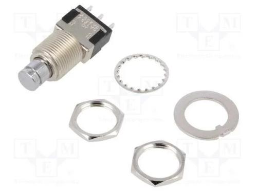 Interruptor: de Pressão, Pos: 2, Spdt, 6a/125vac, 6a/6vdc, On-(On)