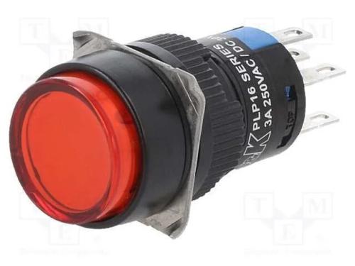 Interruptor: de Pressão, Pos: 2, 5a/250vac, On-On, Ip65, Ilum: Led
