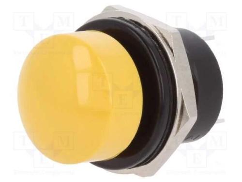 Interruptor: de Pressão, Pos: 2, Spst-No, 5a/32vdc, Off-(On), Ip68