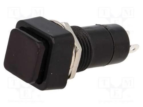 Interruptor: de Pressão, Pos: 2, Spst-No, 3a/125vac, Off-On, 12mm