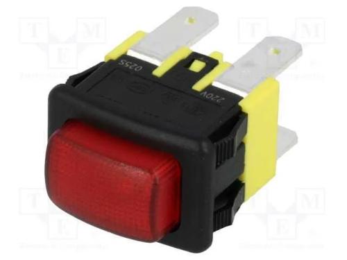 Interruptor: de Pressão, Pos: 2, Dpst-No, 16a/250vac, Off-On, 230v