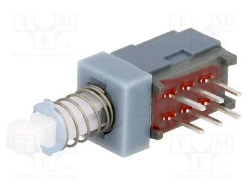 Interruptor: de Pressão, Pos: 2, Dpdt, 0,1a/30vdc, On-On, 100mo