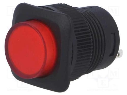 Interruptor: de Pressão, Pos: 2, Spst-No, 1,5a/250vac, Off-(On)