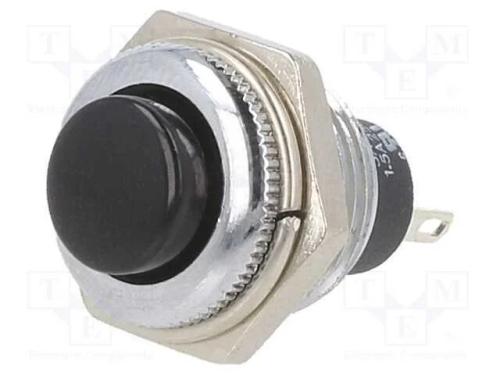 Interruptor: de Pressão, Pos: 2, Spst-No, 1,5a/250vac, Off-(On)