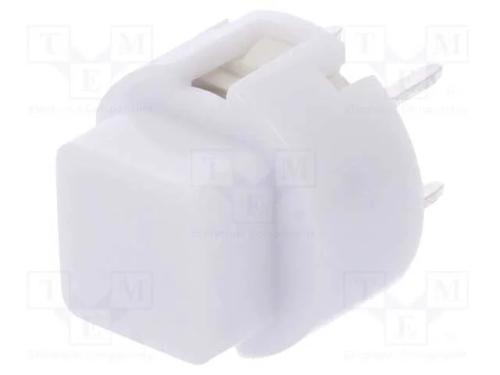 Interruptor: de Teclado, Pos: 2, Spst-No, 0,01a/32vdc, Branco, Tht