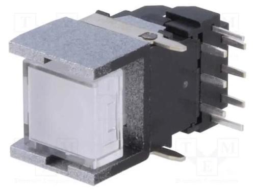 Interruptor: de Teclado, Pos: 2, Dpst-No, 0,05a/12vdc, Led, Tht