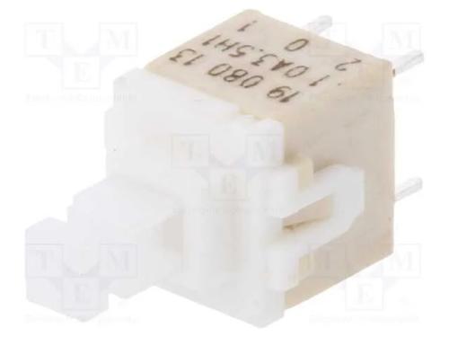 Interruptor: de Teclado, Pos: 2, Dpst, 0,1a/32vdc, Branco, Tht, 3,5n