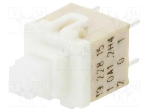 Interruptor: de Teclado, Pos: 2, Dpst, 0,1a/32vdc, Branco, Tht, 1,2n