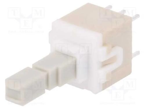 Interruptor: de Teclado, Pos: 2, Dpdt, 0,1a/32vdc, Branco, Tht, 1,7n