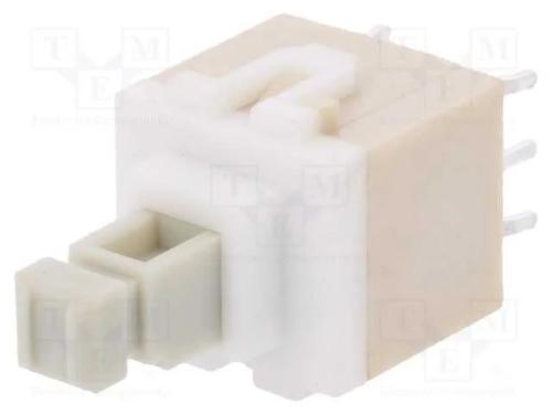 Interruptor: de Teclado, Pos: 2, Dpdt, 0,1a/32vdc, Branco, Tht, 1,7n