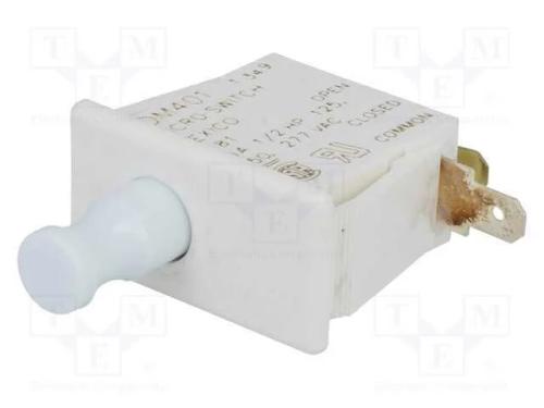 Interruptor: de Porta, Pos: 2, Spdt, 10a/250vac, Branco, No Painel