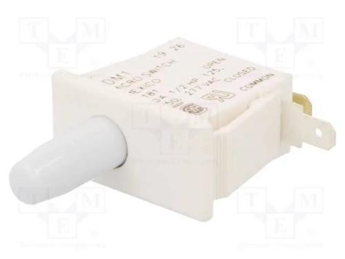 Interruptor: de Porta, Pos: 2, Spdt, 10a/125vac, No Painel