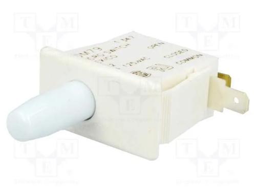 Interruptor: de Porta, Pos: 2, Spdt, 10a/250vac, Branco, No Painel