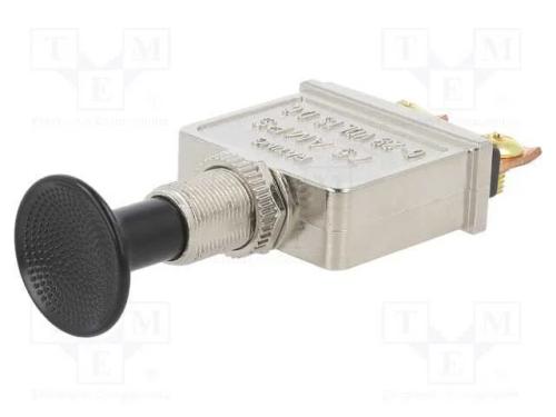 Interruptor: Extraível, Pos: 2, 75a/28vdc, Preto, Ilum: Não Disp.