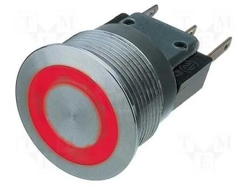 Interruptor: Antivandalismo, Pos: 2, Spdt, 3a/250vac, Ip67, On-(On)