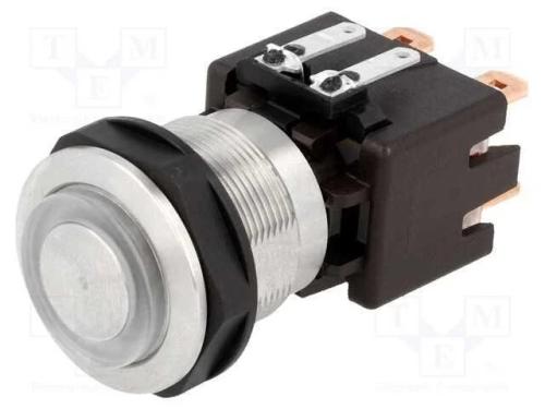 Interruptor: Antivandalismo, Pos: 2, Dpst-No, 12a/250vac, Ip64
