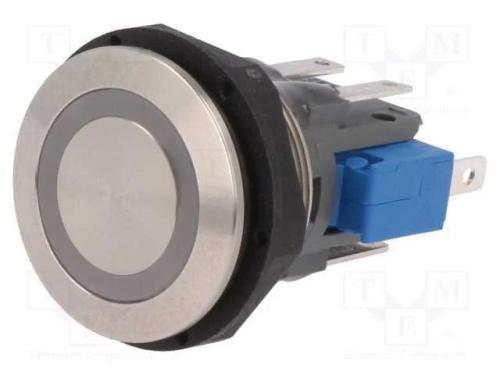 Interruptor: Antivandalismo, Pos: 2, Spdt, 10a/250vac, Ip67, Rgb