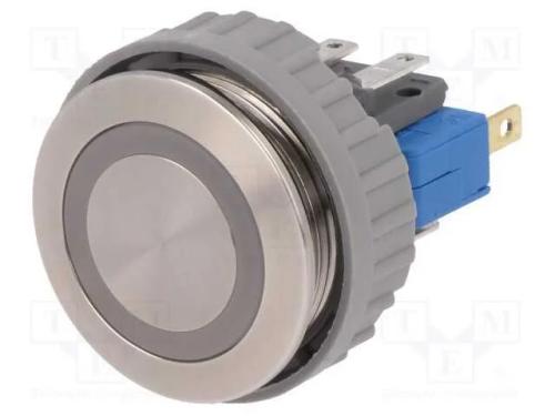 Interruptor: Antivandalismo, Pos: 2, Spdt, 0,1a/30vdc, Ip67, Rgb