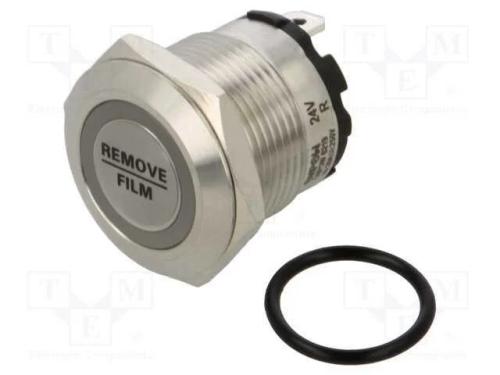 Interruptor: Antivandalismo, Pos: 2, Spst-No, 20a/220vac, Ip40