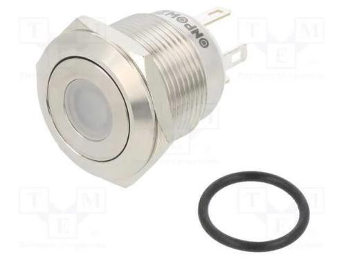 Interruptor: antivandalismo, Pos: 2, SPST-NO, 0,5.