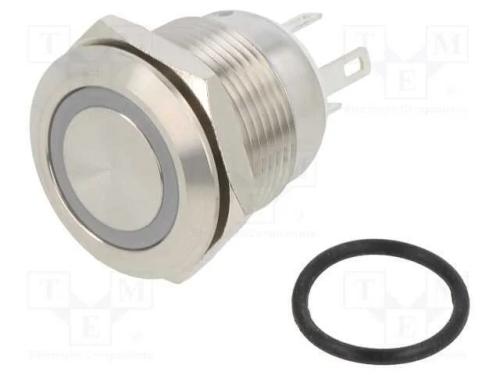 Interruptor: antivandalismo, Pos: 2, SPST-NO, 0,5.